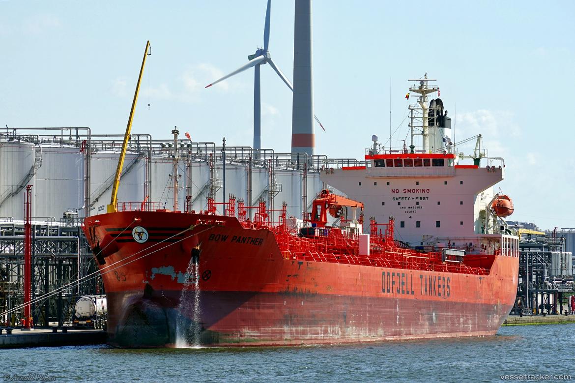 Bow-Panther - Chemical Oil Products Tanker vessel