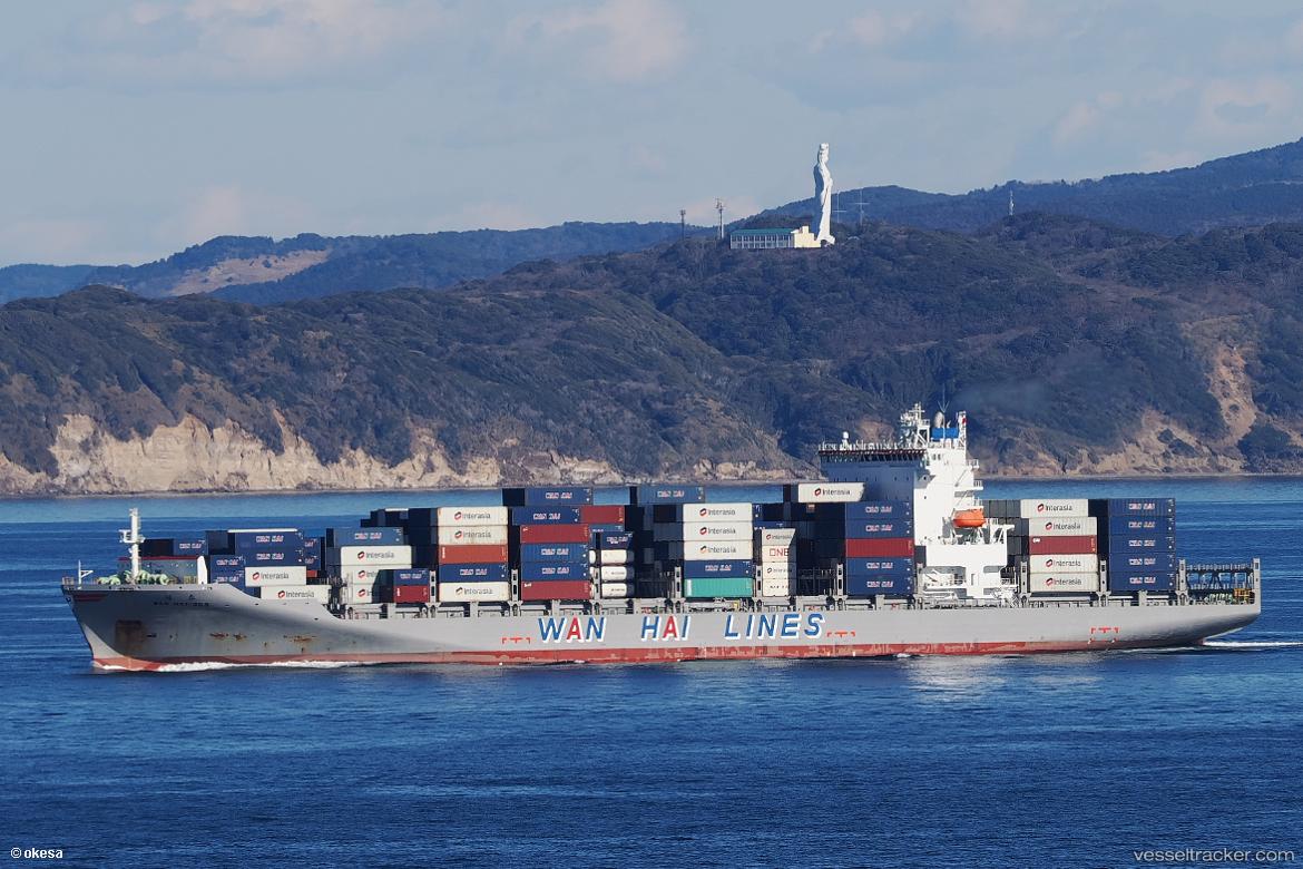 Wan-Hai-368 - Container Ship vessel