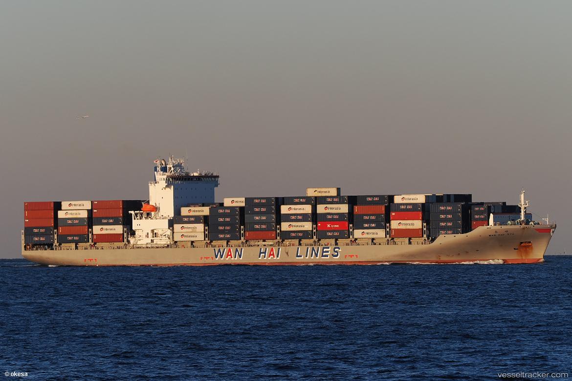 Wan-Hai-372 - Container Ship vessel