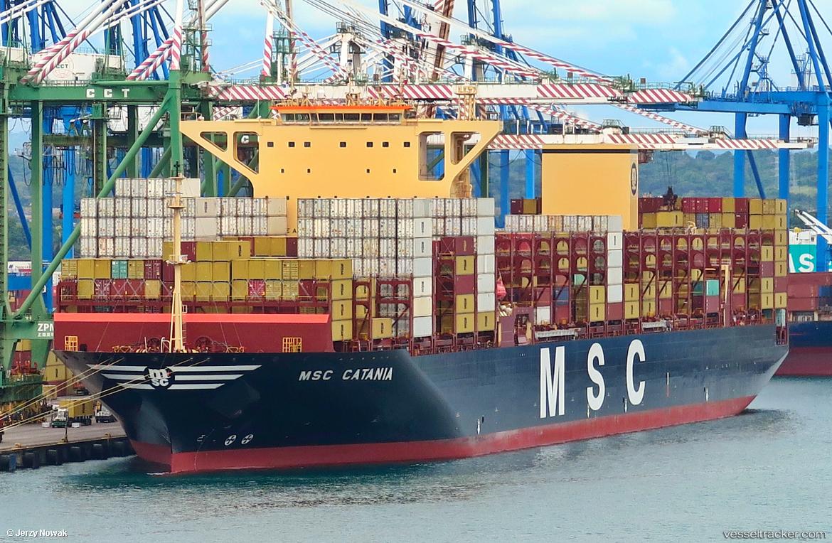 Msc-Catania - Container Ship vessel