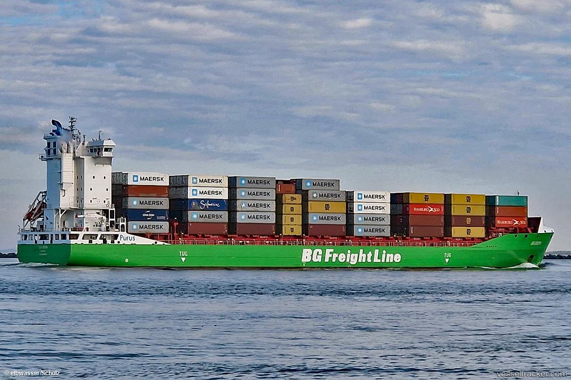 Bg-Green - Container Ship vessel