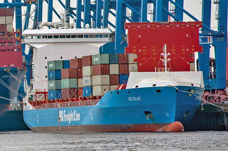 Bg-Blue - Container Ship vessel