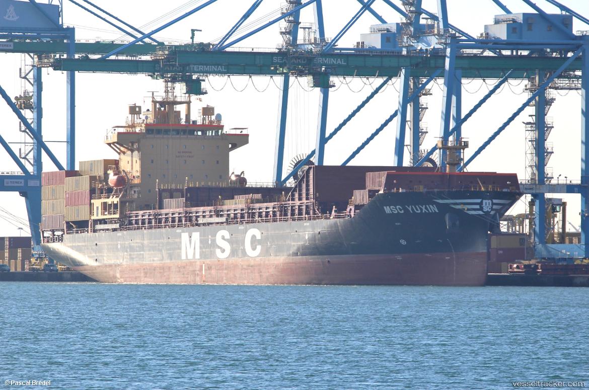 Msc-Yuxin - Container Ship vessel