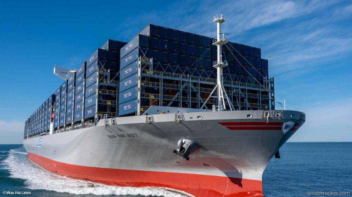 Wan-Hai-A17 - Container Ship vessel