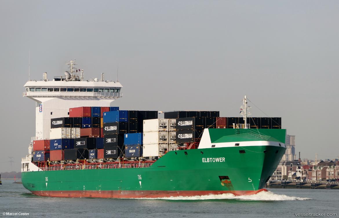 Elbtower - Container Ship vessel