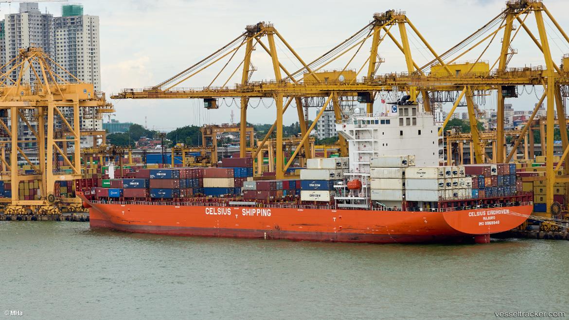 Celsius-Eindhoven - Container Ship vessel