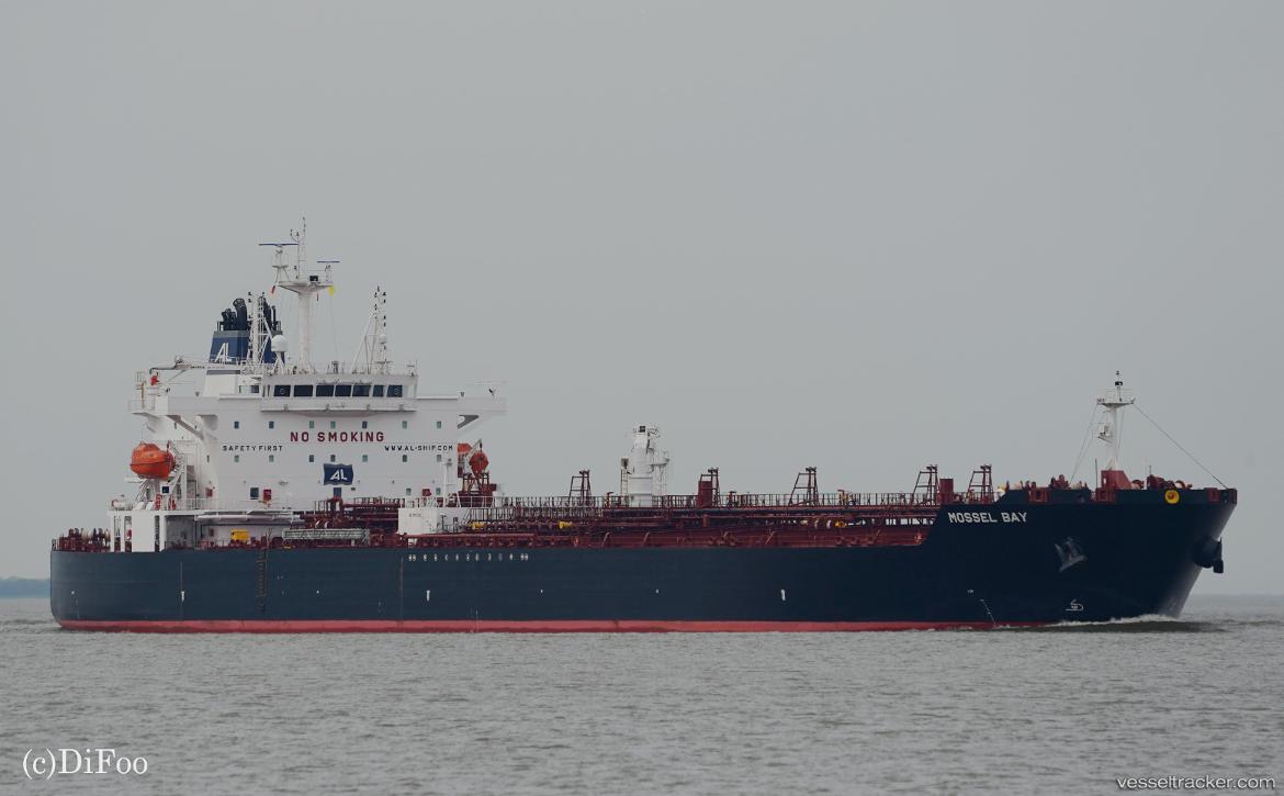 Mossel-Bay - Chemical Oil Products Tanker vessel