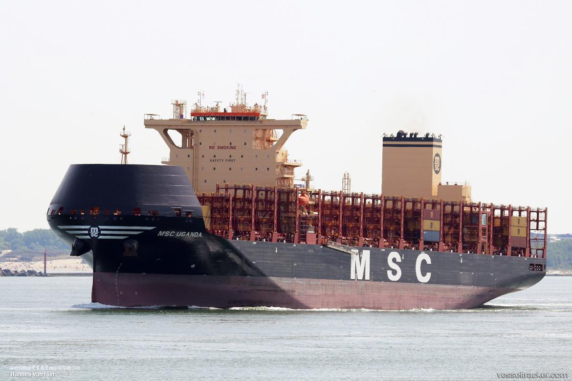 Msc-Uganda - Container Ship