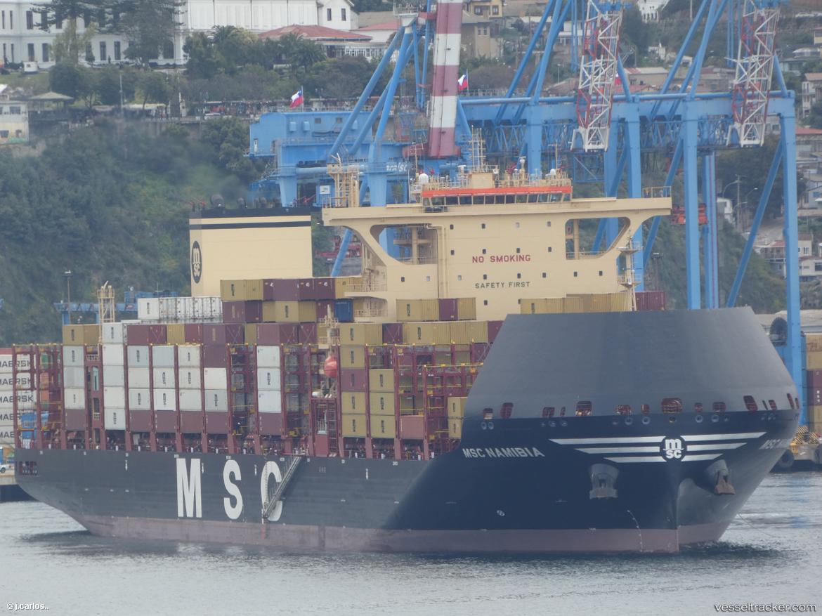 Msc-Namibia - Container Ship vessel