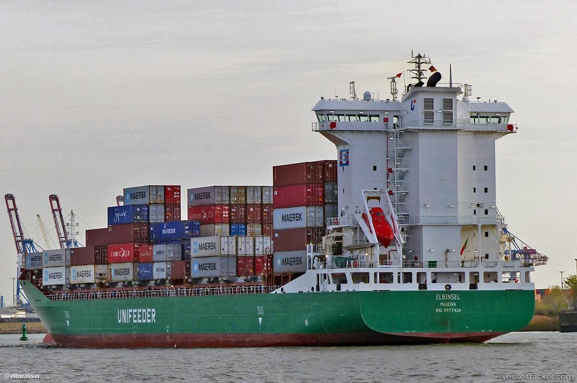 Elbinsel - Container Ship vessel