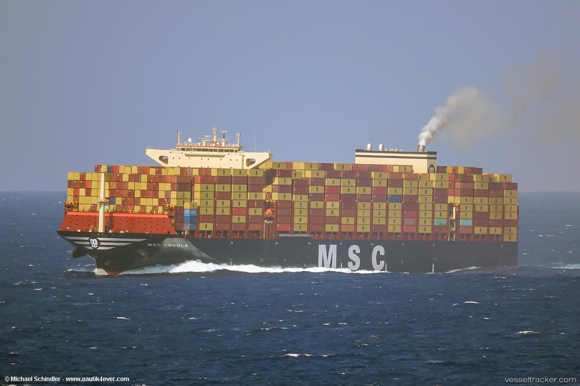 Msc-Angola - Container Ship vessel