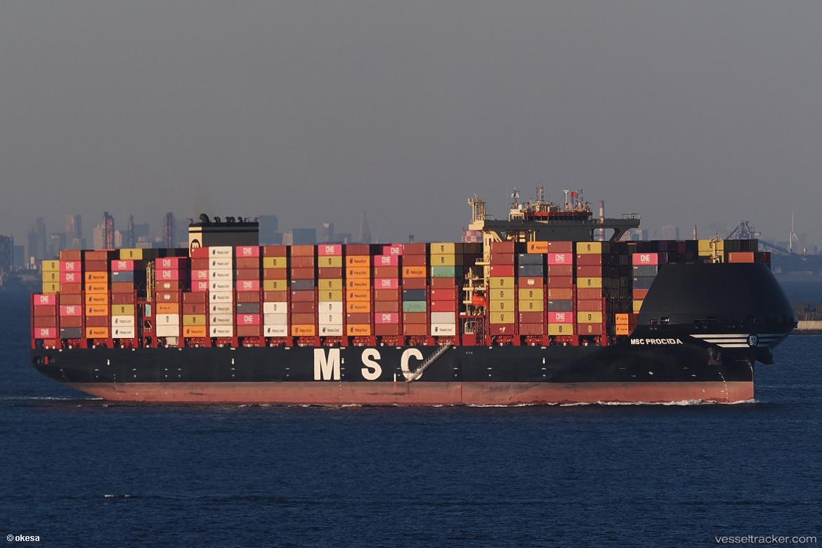 Msc-Procida - Container Ship vessel