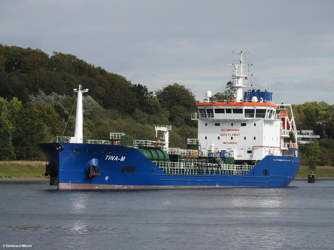 Tina-m - Chemical Oil Products Tanker vessel