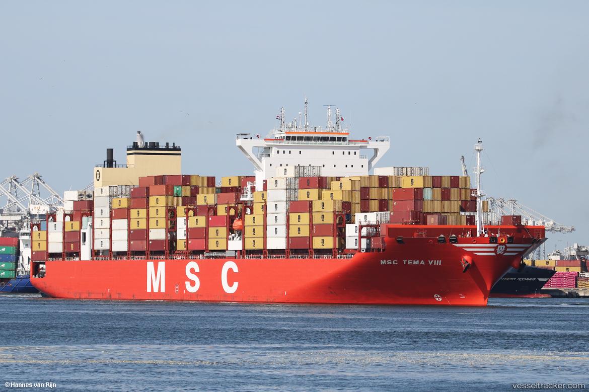 Msc-Tema-Viii - Container Ship vessel