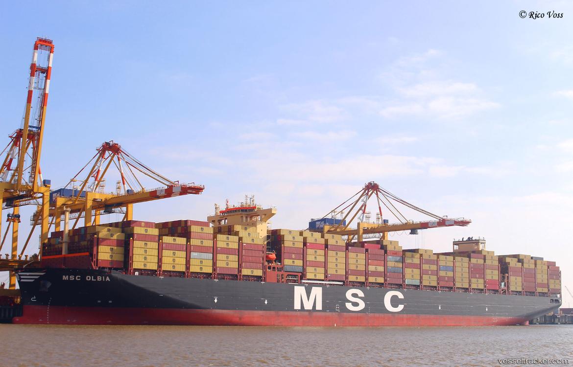 Msc-Olbia - Container Ship vessel