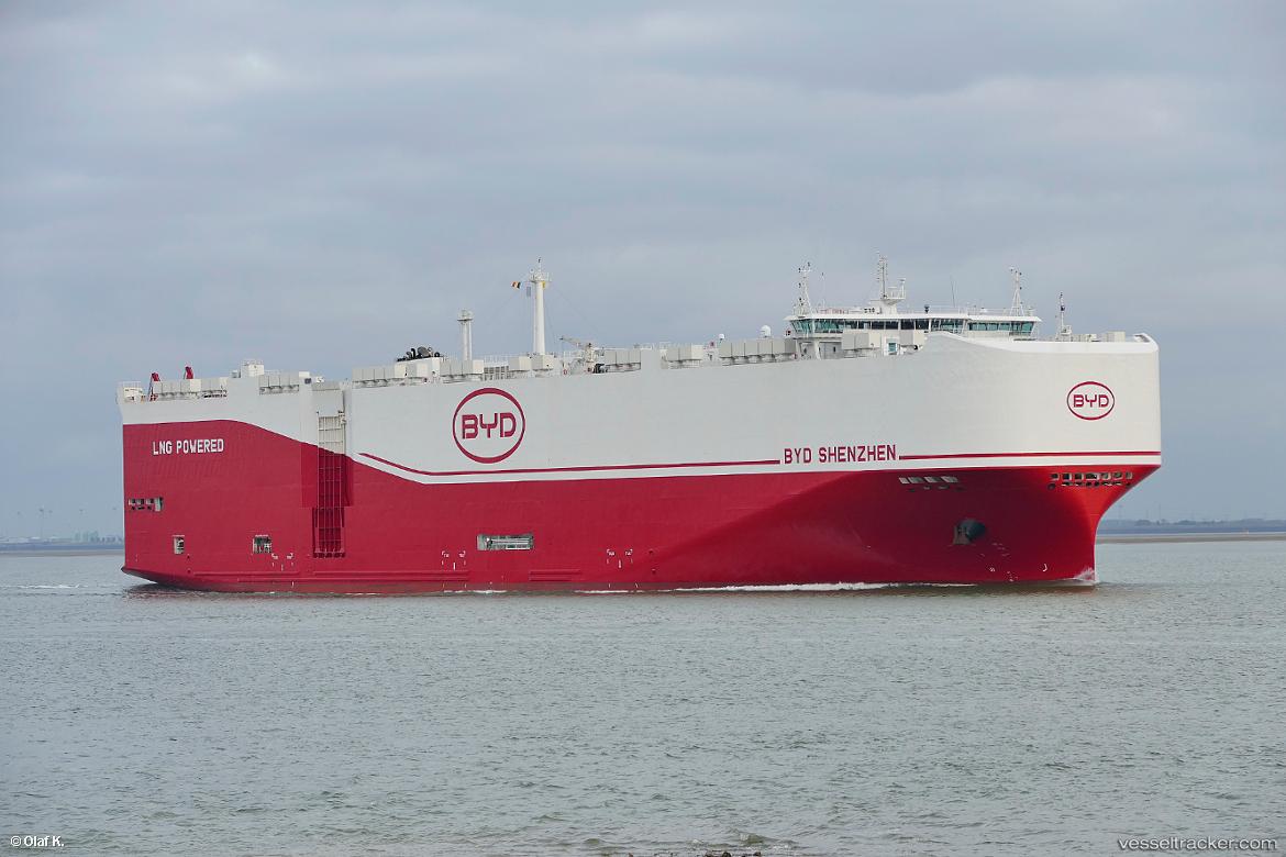 Byd-Shenzhen - Vehicles Carrier vessel