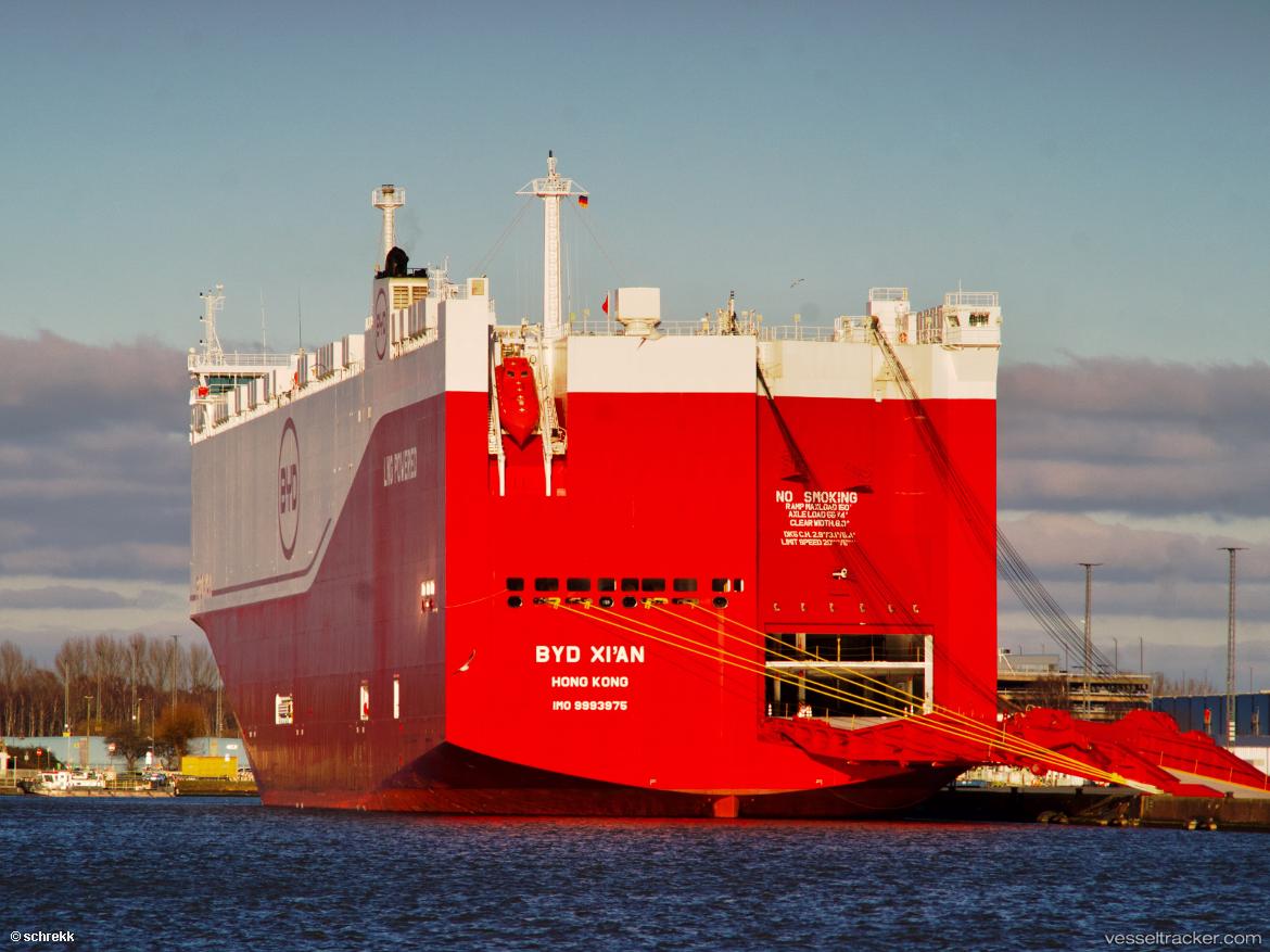 Byd-Xian - Vehicles Carrier vessel