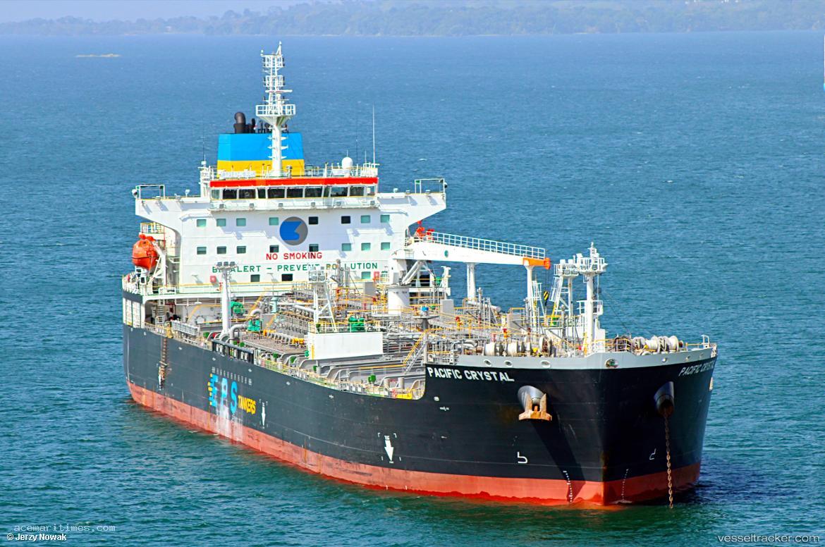 Pacific-Crystal - Chemical Oil Products Tanker vessel registered in Liberia